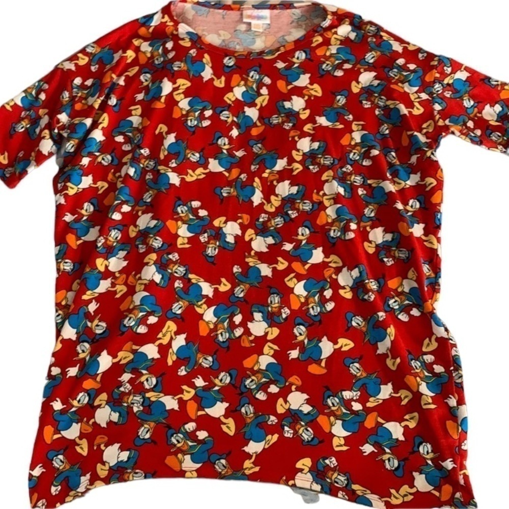 Lularoe Disney Donald Duck blouse size XXS